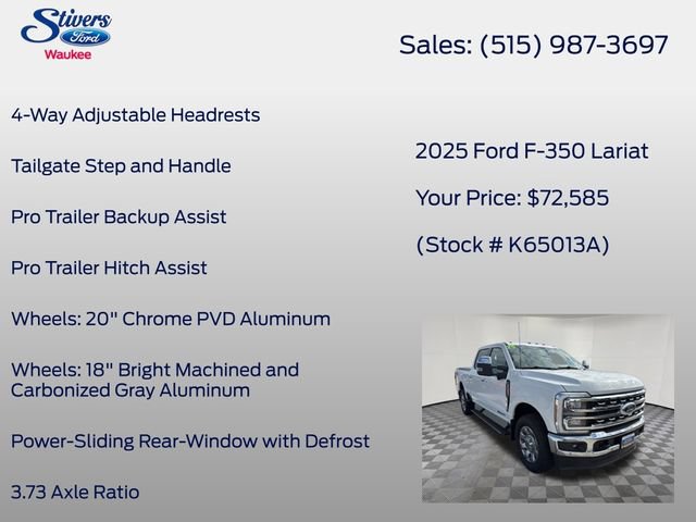 Certified 2025 Ford F350 Lariat w/ Lariat Ultimate Package AWD/4WD image 40