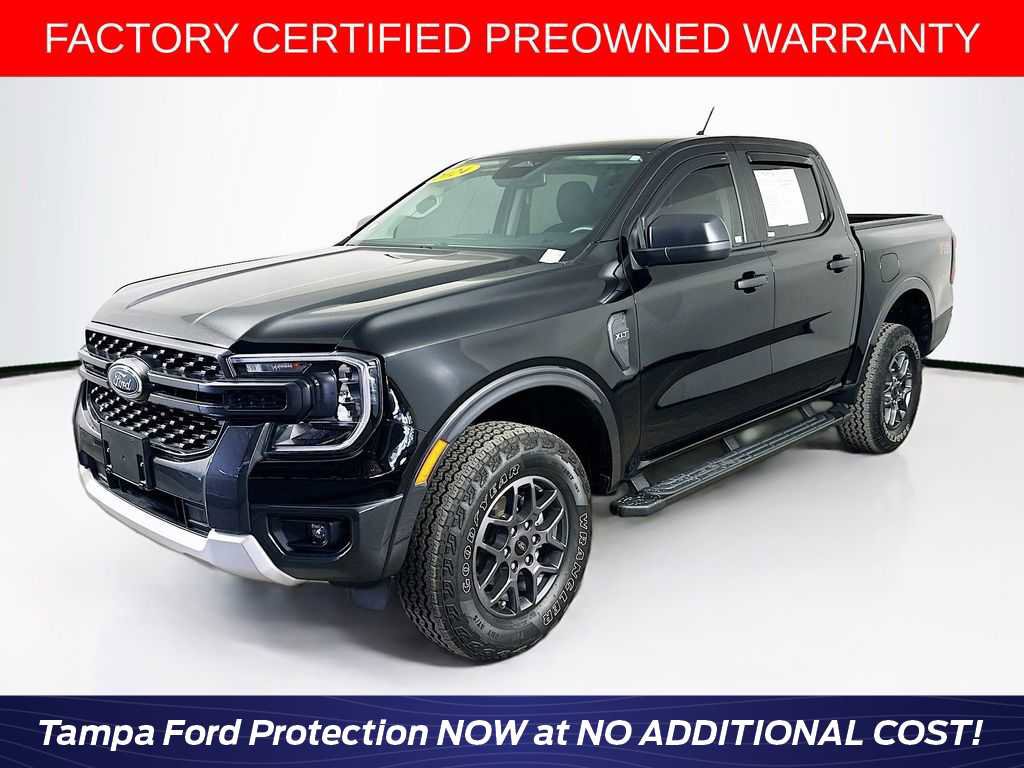 Certified 2024 Ford Ranger XLT w/ FX4 Off-Road Package