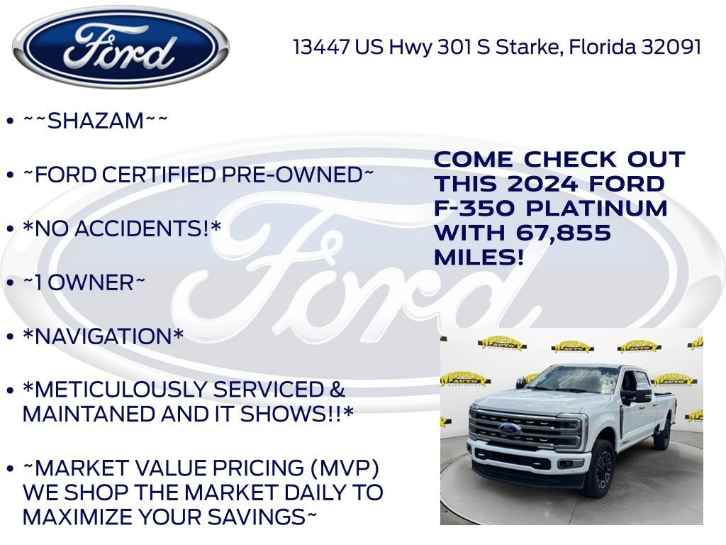 Certified 2024 Ford F350 Platinum AWD/4WD image 6