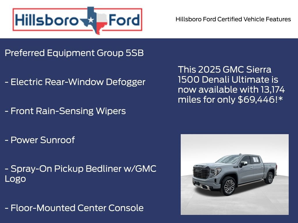 Used 2025 GMC Sierra 1500 Denali Ultimate image 13