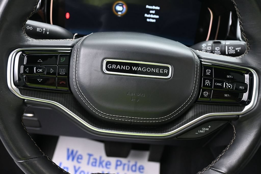 Used 2024 Jeep Grand Wagoneer Series II Obsidian w/ Quick Order Packagew 28T AWD/4WD image 17