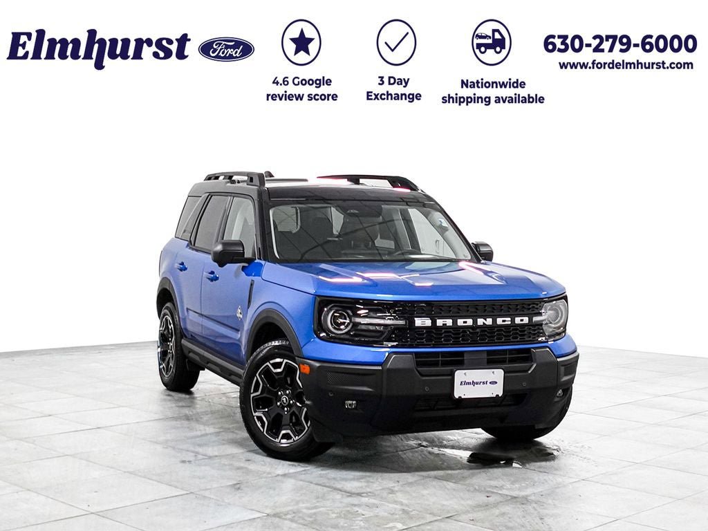 Certified 2025 Ford Bronco Sport Outer Banks w/ Outer Banks Tech Package+