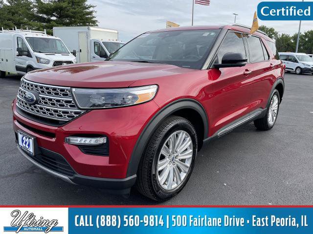Certified 2022 Ford Explorer Limited w/ Equipment Group 301A