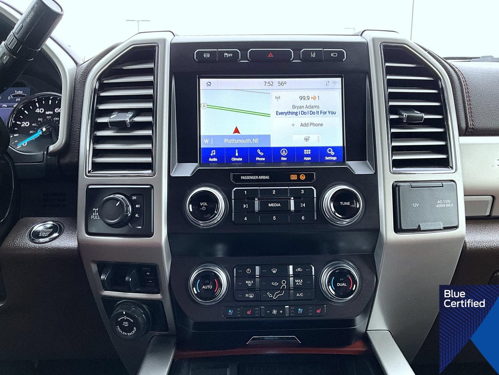 Certified 2021 Ford F250 King Ranch w/ Snow Plow/Camper Package AWD/4WD image 14