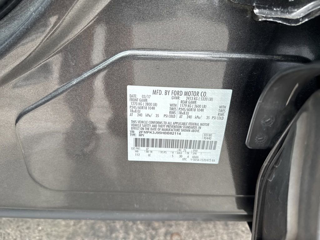 Certified 2017 Ford Edge SEL w/ Equipment Group 201A image 15