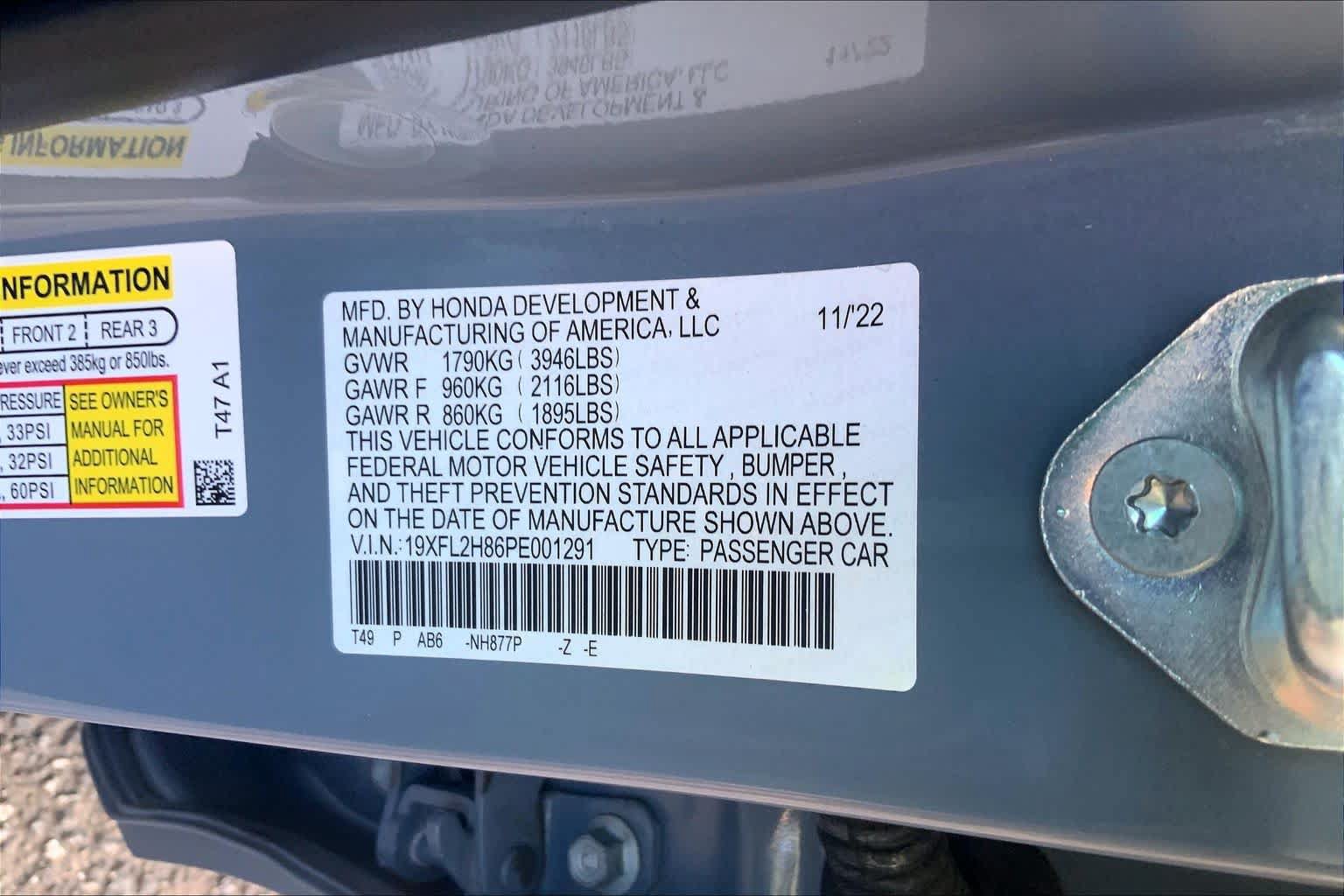 Used 2023 Honda Civic Sport image 29