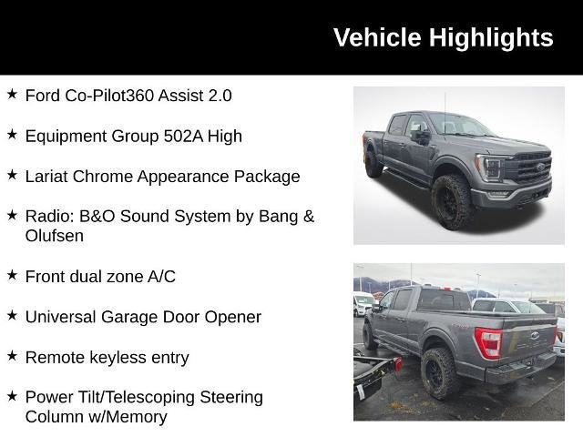 Certified 2021 Ford F150 Lariat w/ Equipment Group 502A High image 7