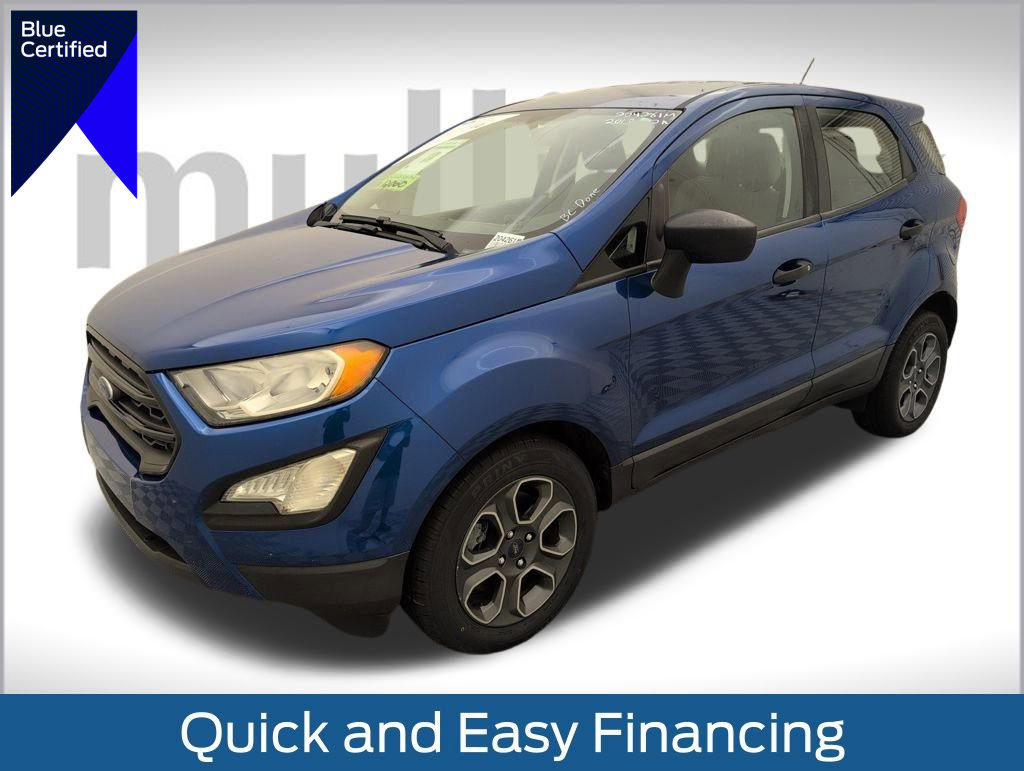 Certified 2018 Ford EcoSport S