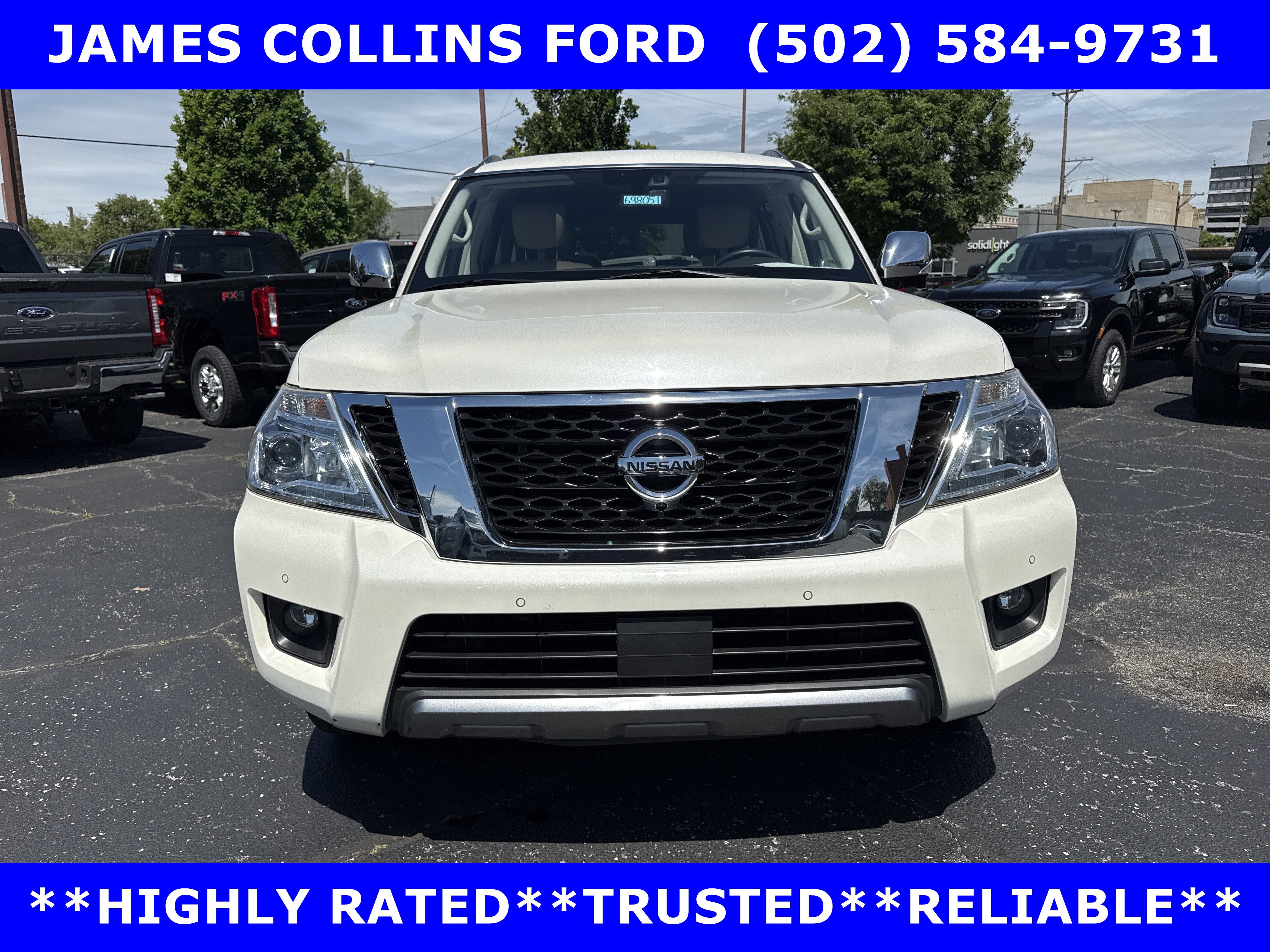 Used 2019 Nissan Armada Platinum w/ Captain's Chairs Package AWD/4WD image 5