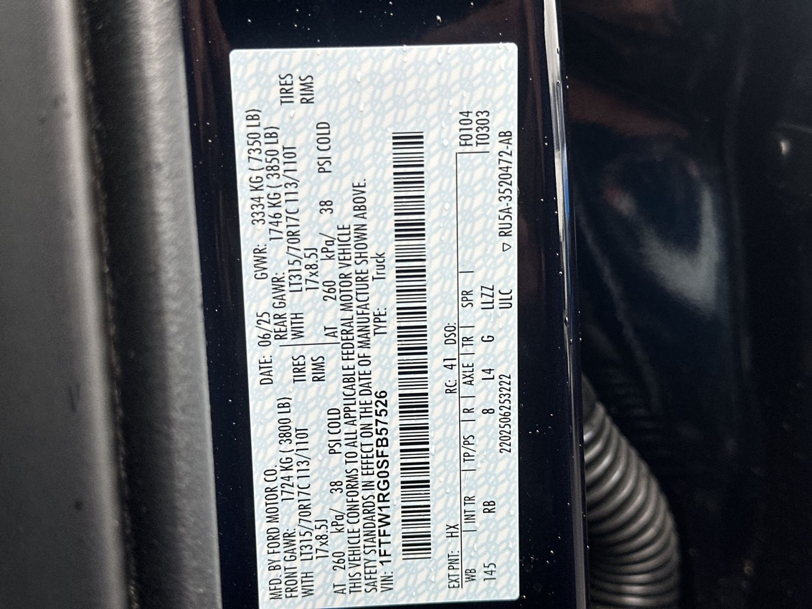 Certified 2025 Ford F150 Raptor AWD/4WD image 37