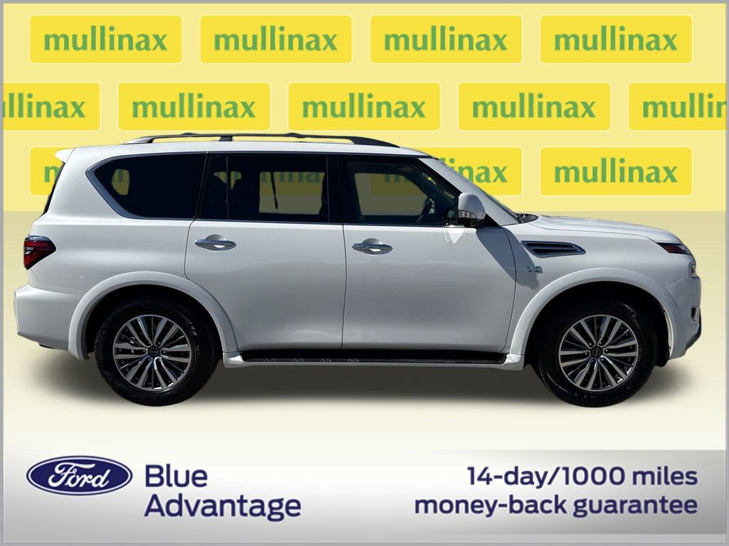 Used 2021 Nissan Armada SL w/ Captain's Chairs Package image 2