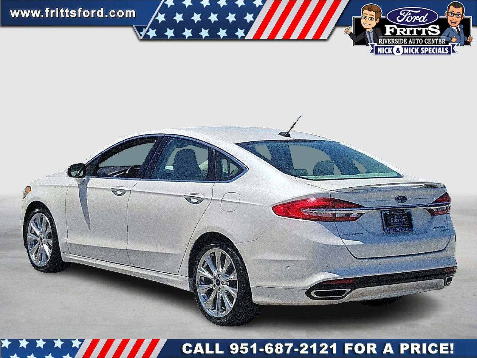 Certified 2017 Ford Fusion Platinum FWD image 3