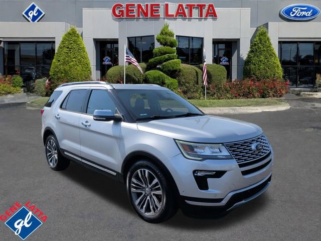 Certified 2018 Ford Explorer Platinum