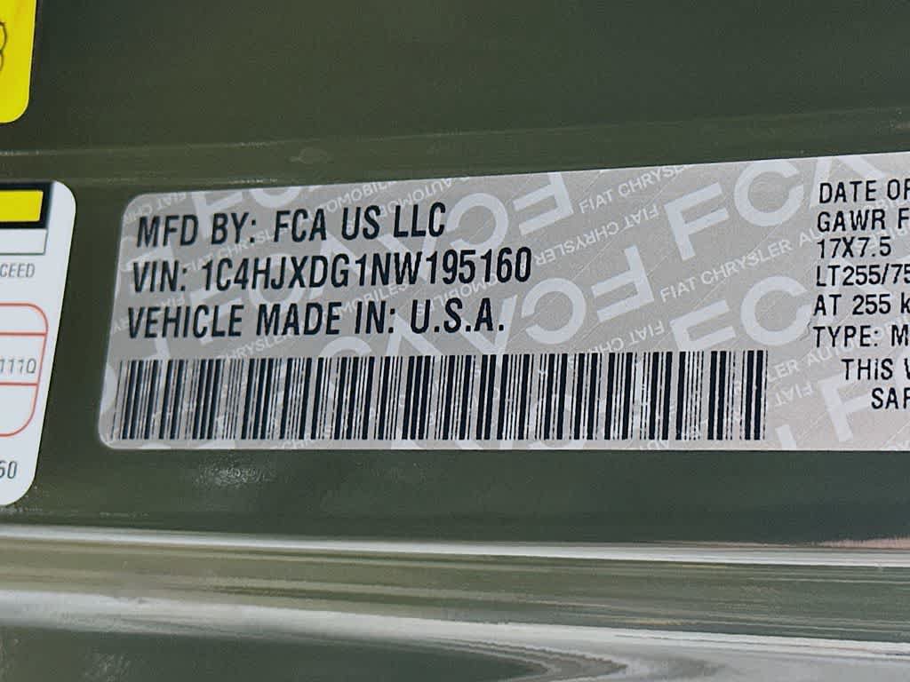 Used 2022 Jeep Wrangler Unlimited Sport AWD/4WD image 23