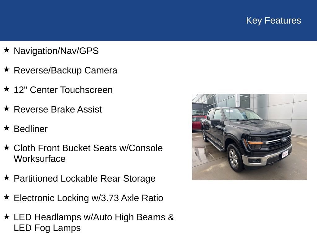 Certified 2024 Ford F150 XLT w/ Mobile Office Package image 28