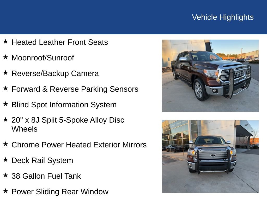 Used 2017 Toyota Tundra Limited image 29