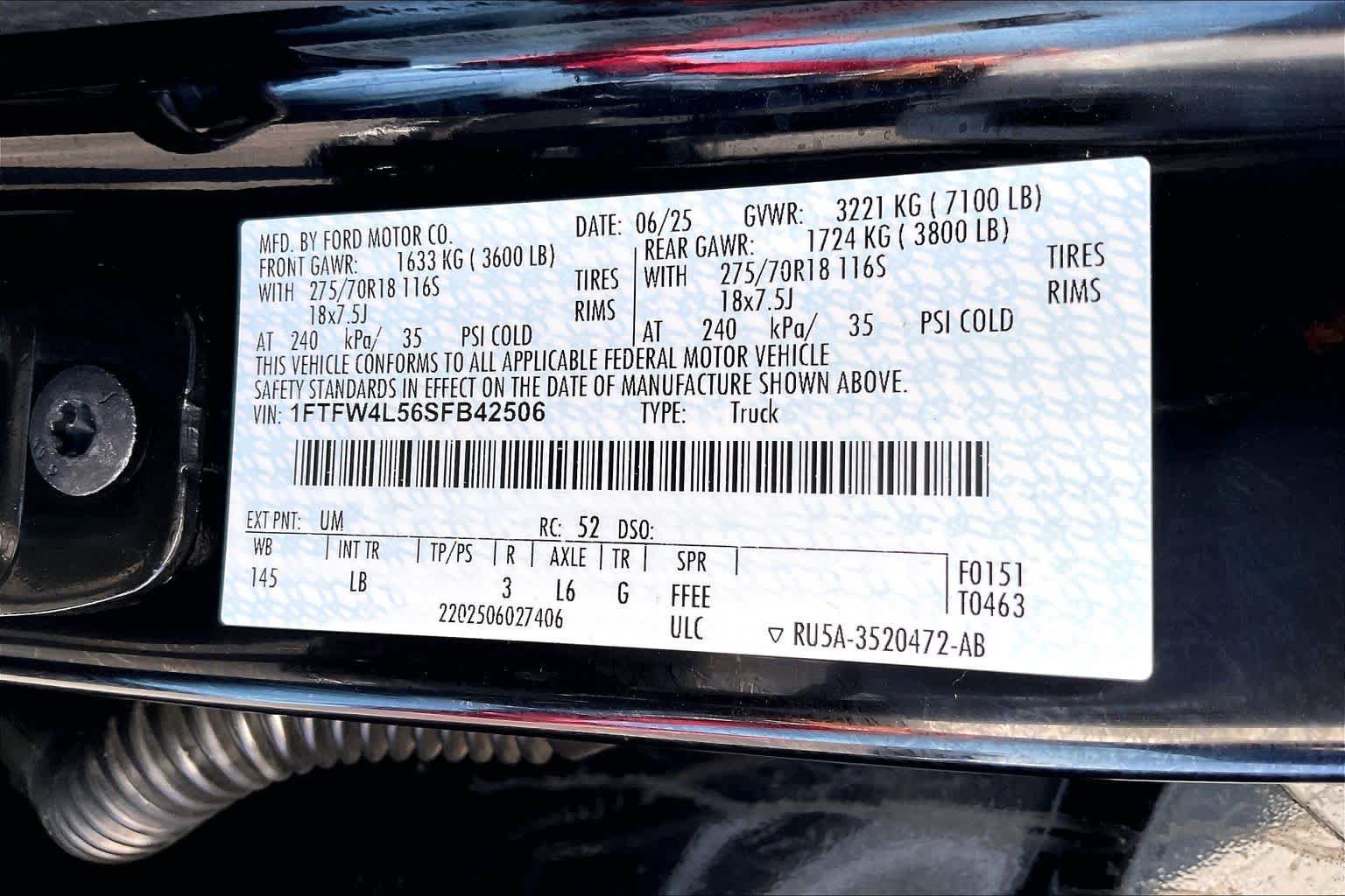 Certified 2025 Ford F150 Tremor w/ Tow/Haul Package AWD/4WD image 33