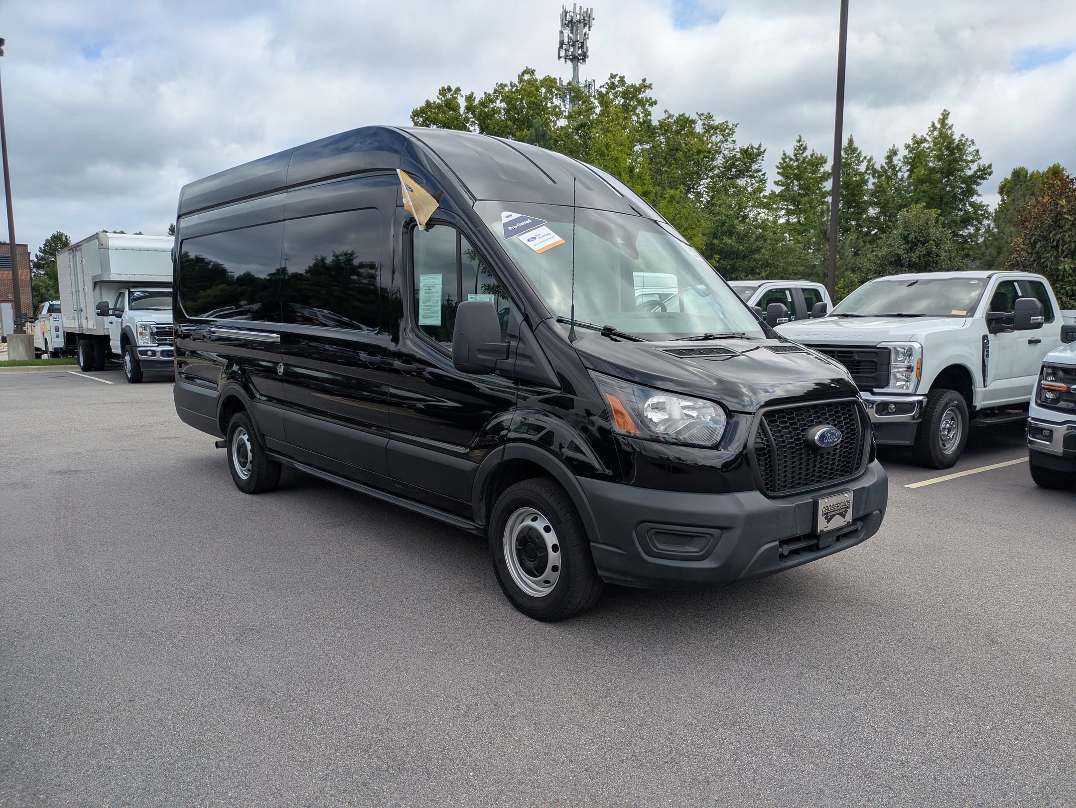 Certified 2023 Ford Transit 250 148 High Roof Extended w/ Load Area Protection Package RWD image 2