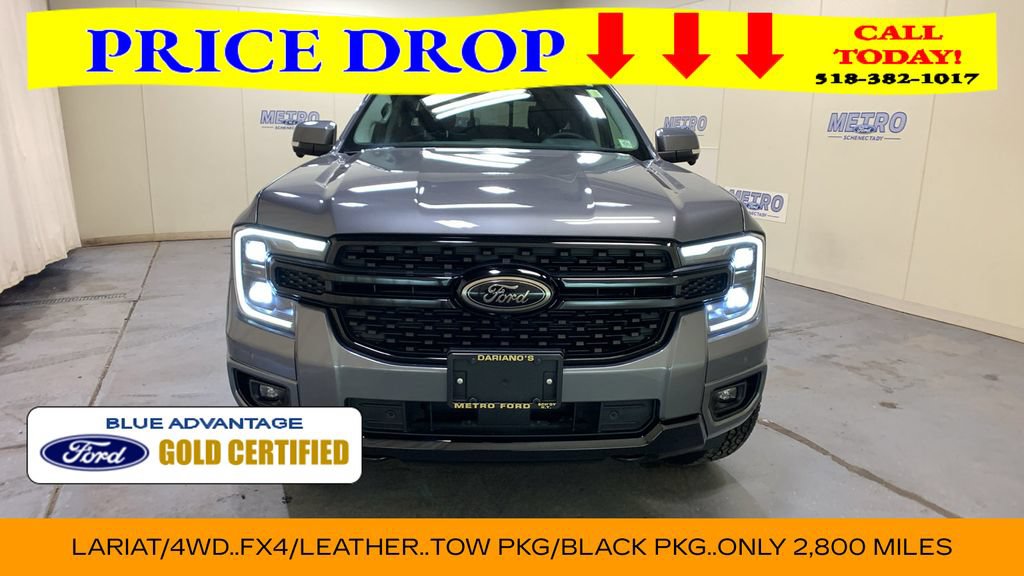 Certified 2025 Ford Ranger Lariat w/ FX4 Off-Road Package AWD/4WD image 45
