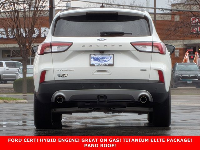 Certified 2021 Ford Escape Titanium w/ Titanium Elite Package FWD image 4
