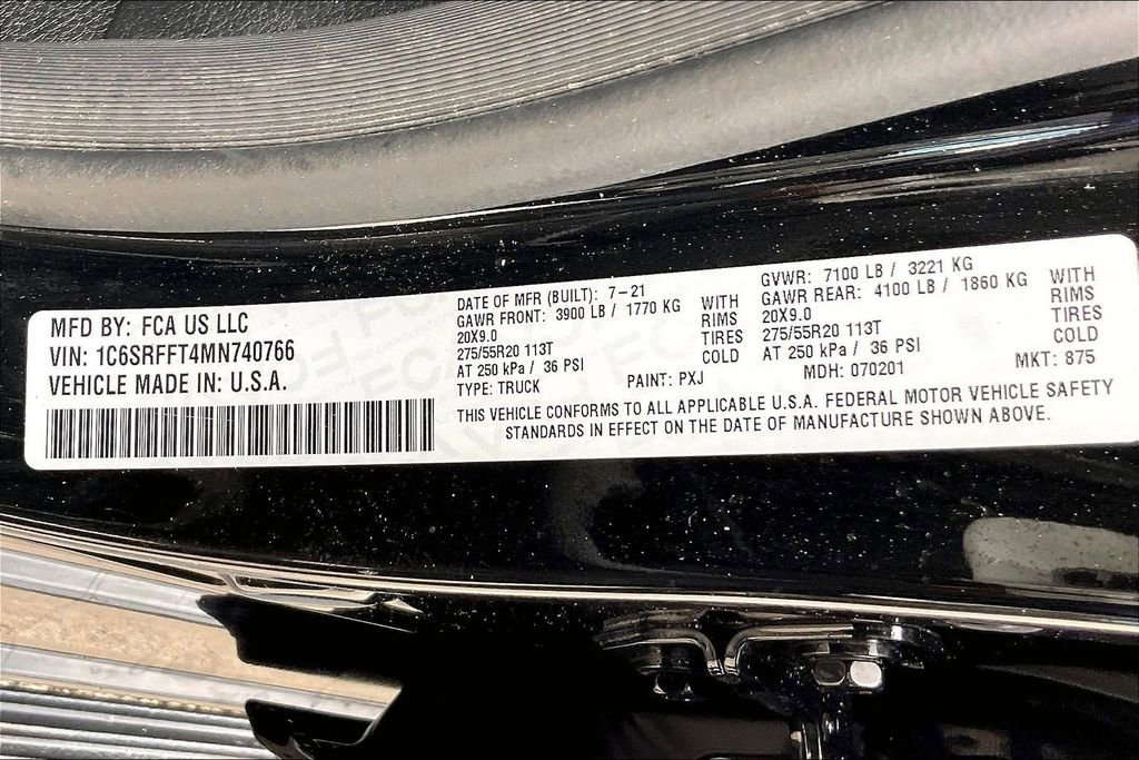 Used 2021 RAM 1500 Lone Star AWD/4WD image 16