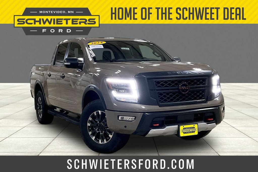 Used 2024 Nissan Titan PRO-4X w/ Pro-4x Convenience Package AWD/4WD image 1