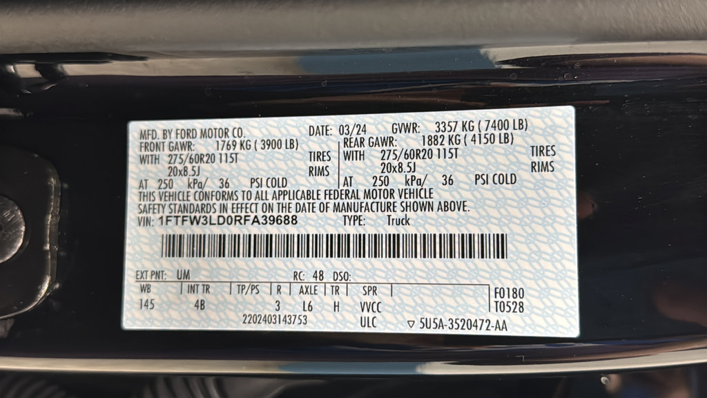 Certified 2024 Ford F150 XLT w/ Equipment Group 303A High AWD/4WD image 26