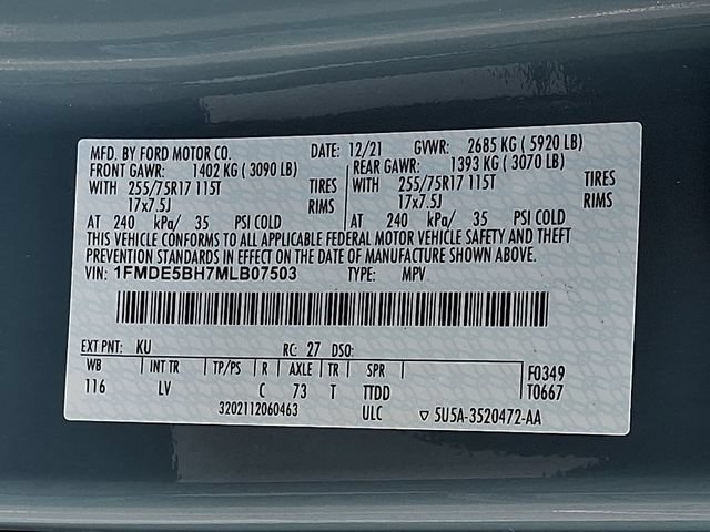 Certified 2021 Ford Bronco Big Bend AWD/4WD image 27