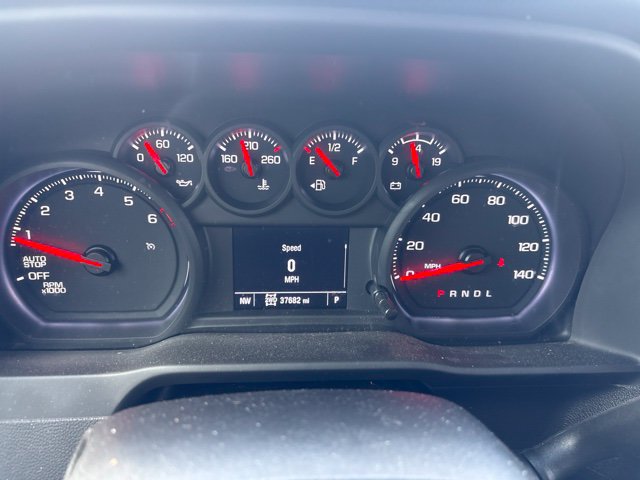 Used 2025 Chevrolet Silverado 1500 Custom w/ Turbomax Blackout Package AWD/4WD image 17