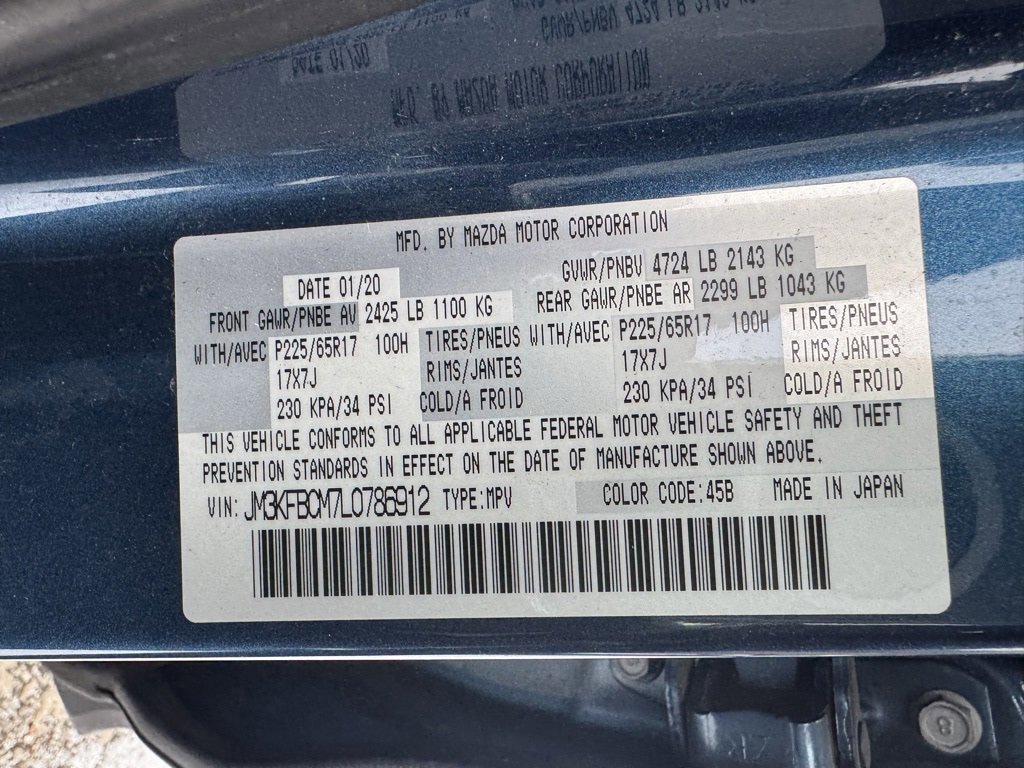 Used 2020 MAZDA CX-5 Touring image 23