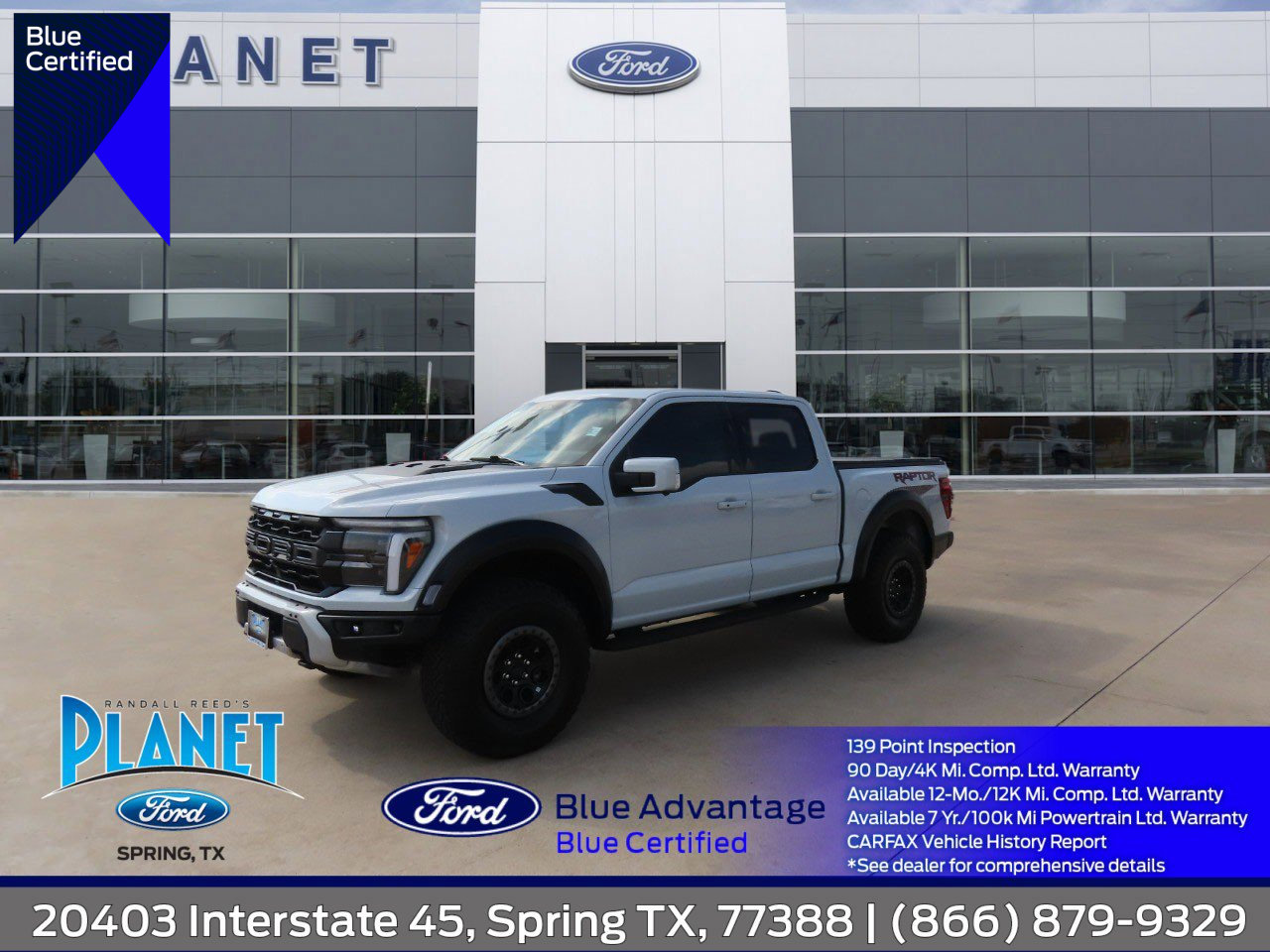Certified 2025 Ford F150 Raptor