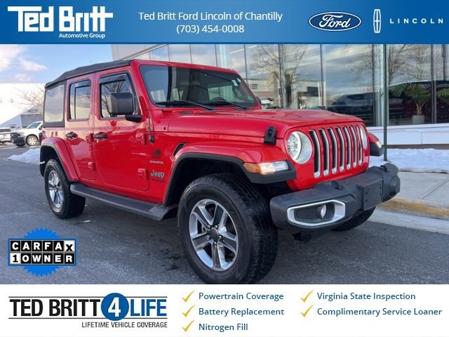 Used 2021 Jeep Wrangler Unlimited Sahara w/ Cold Weather Group image 1