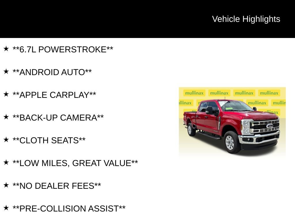 Certified 2024 Ford F250 XLT w/ 360-Degree Camera Package AWD/4WD image 13