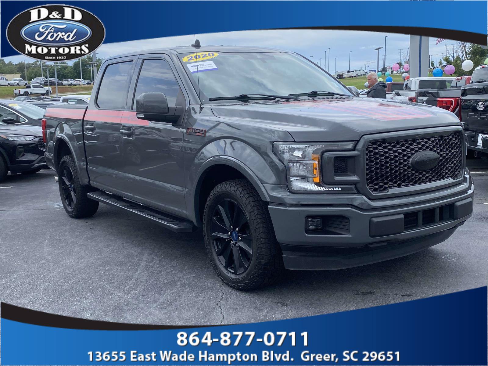 Certified 2020 Ford F150 Lariat RWD image 1