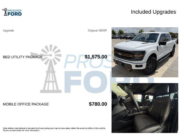 Certified 2025 Ford F150 Tremor w/ Bed Utility Package AWD/4WD image 3