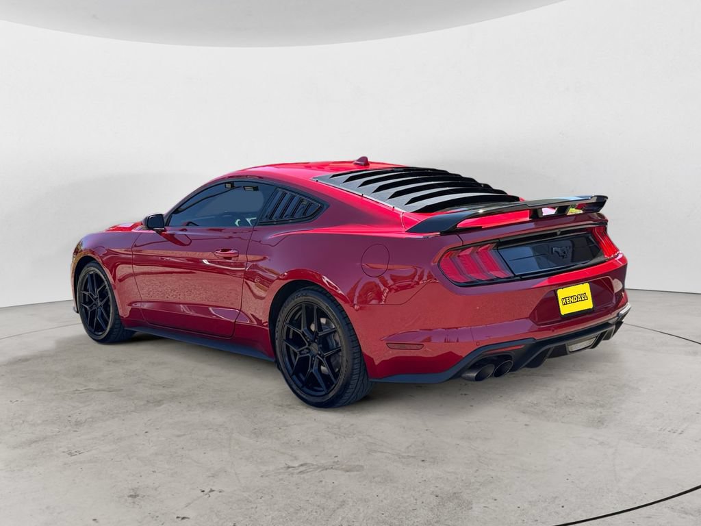 Certified 2021 Ford Mustang Premium w/ Wheel & Stripe Package RWD image 7