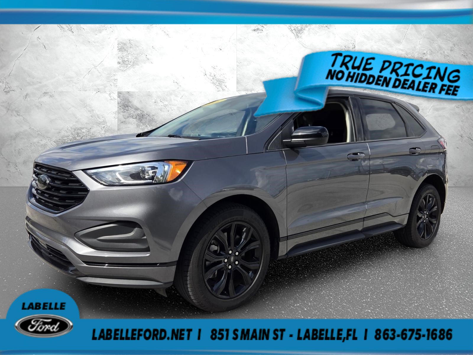 Certified 2022 Ford Edge SE w/ Black Appearance Package AWD/4WD image 1