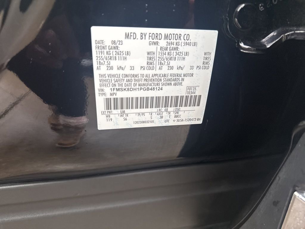 Certified 2023 Ford Explorer XLT w/ Equipment Group 202A image 61