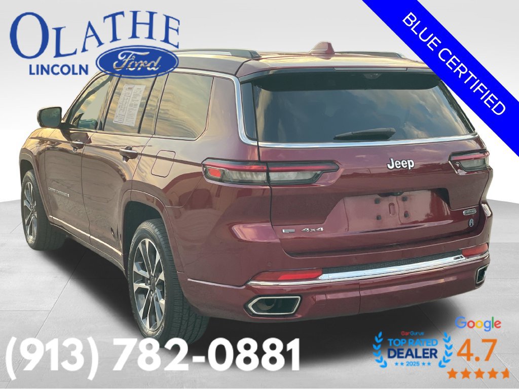 Used 2021 Jeep Grand Cherokee L Overland w/ Luxury Tech Group IV AWD/4WD image 4