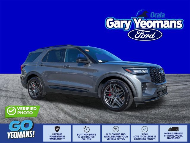 Certified 2025 Ford Explorer ST w/ Sun And Sound Package