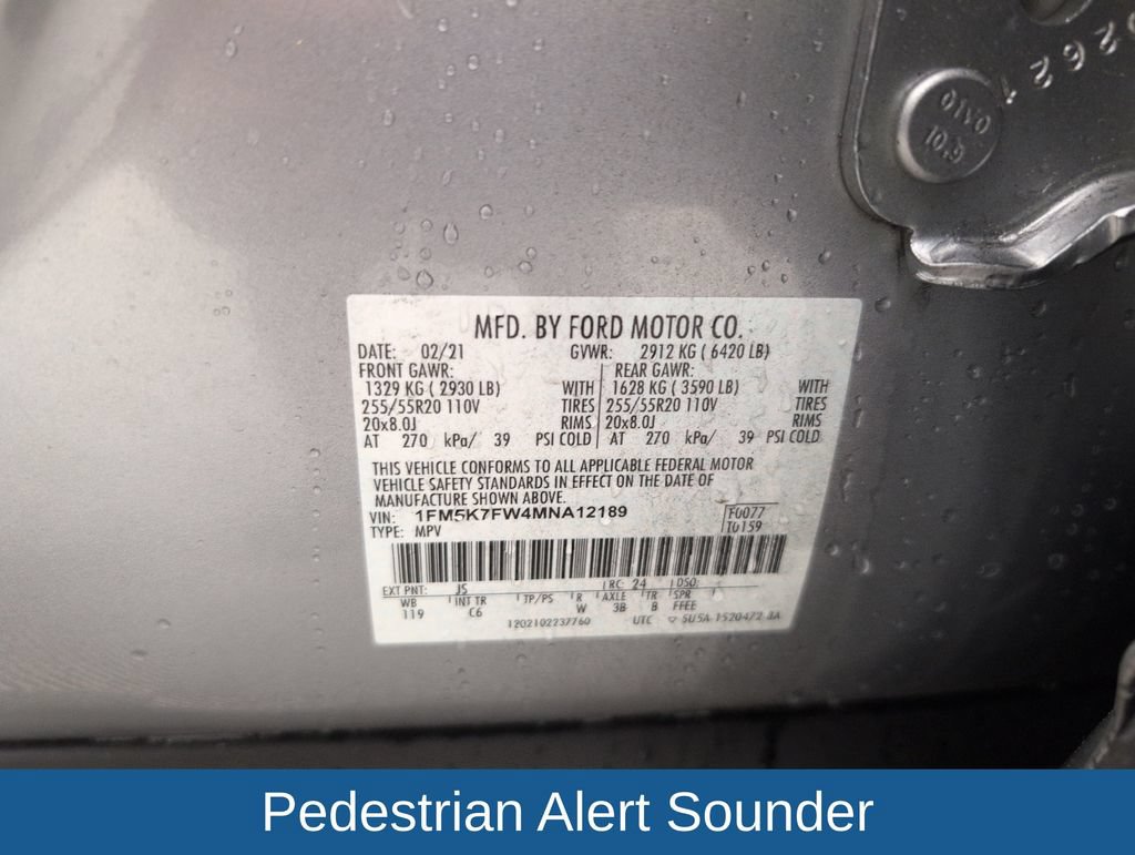 Certified 2021 Ford Explorer Limited w/ Hybrid Equipment Group 310A RWD image 44
