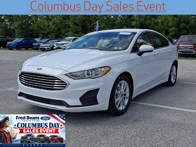 Certified 2020 Ford Fusion SE FWD image 4
