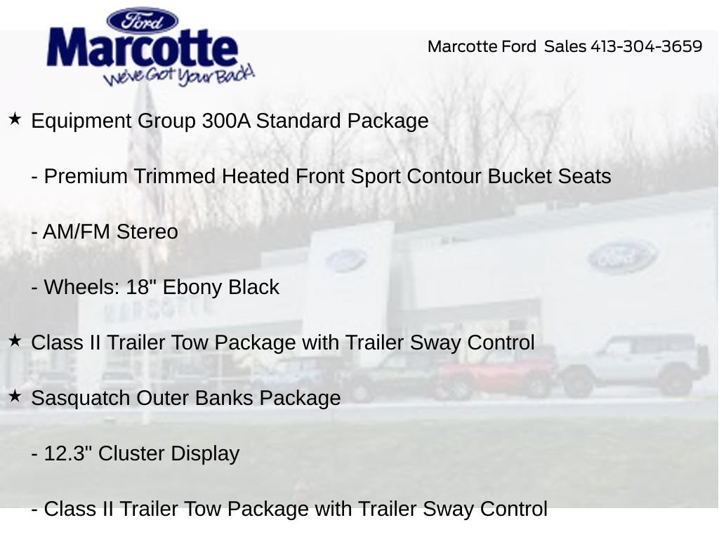 Certified 2026 Ford Bronco Sport Outer Banks w/ Sasquatch Outer Banks Package AWD/4WD image 6
