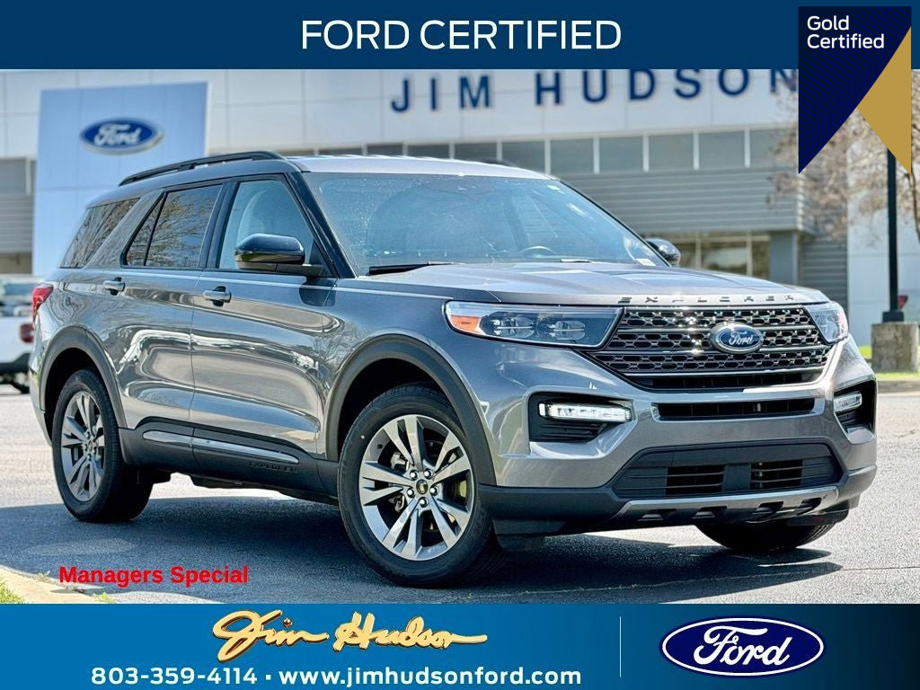 Certified 2022 Ford Explorer XLT w/ Equipment Group 202A image 1
