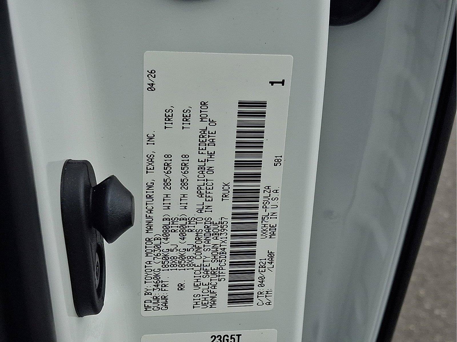 Used 2026 Toyota Tundra TRD Pro AWD/4WD image 24