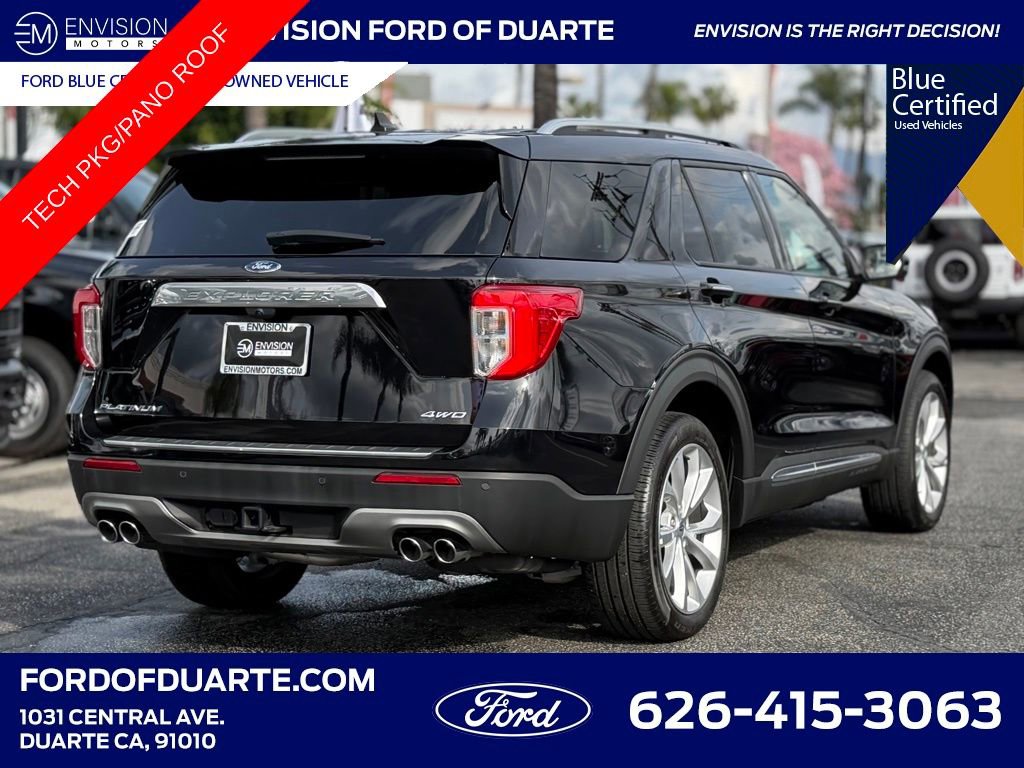 Certified 2023 Ford Explorer Platinum w/ Technology Package AWD/4WD image 8