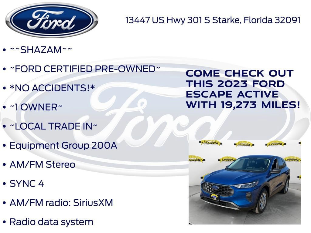 Certified 2023 Ford Escape Active image 11