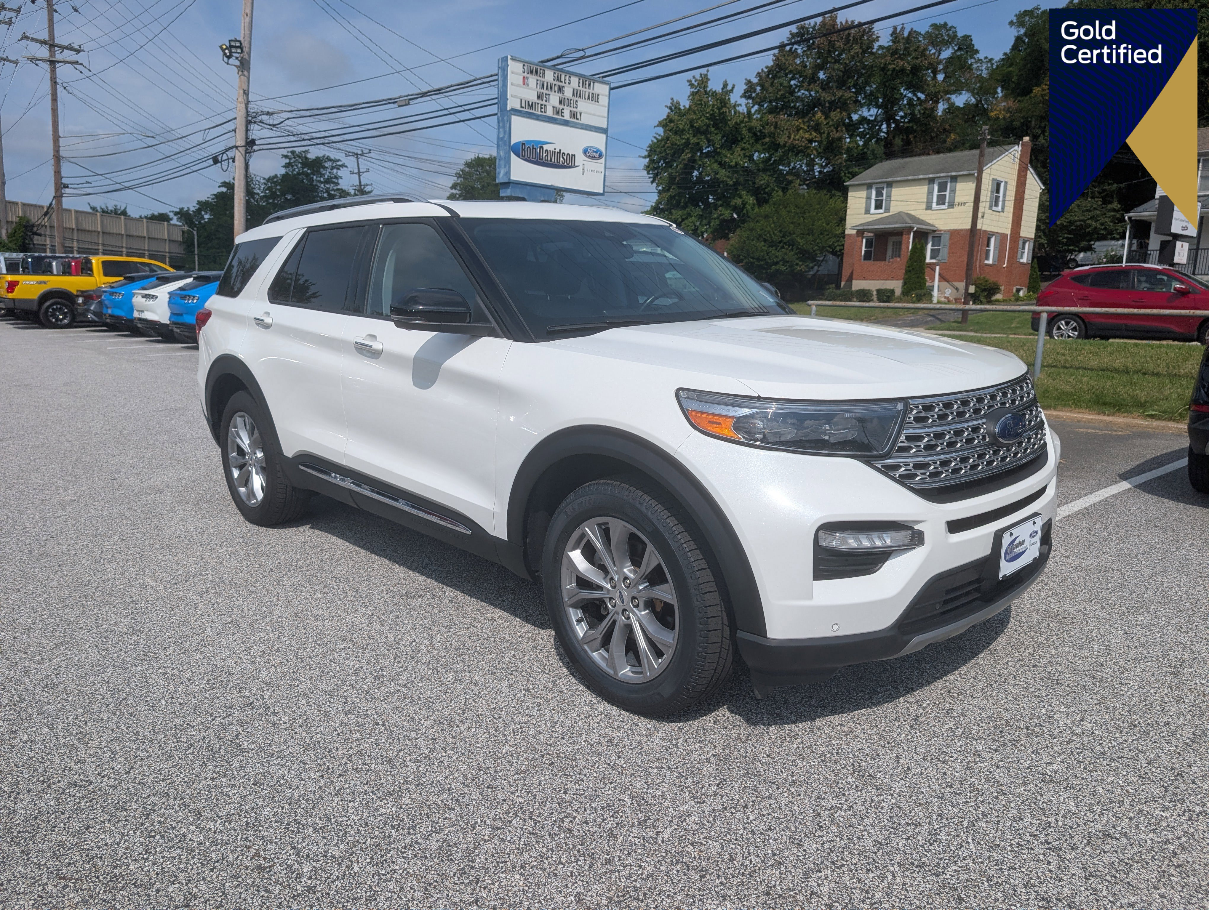 Certified 2022 Ford Explorer Limited w/ Equipment Group 301A