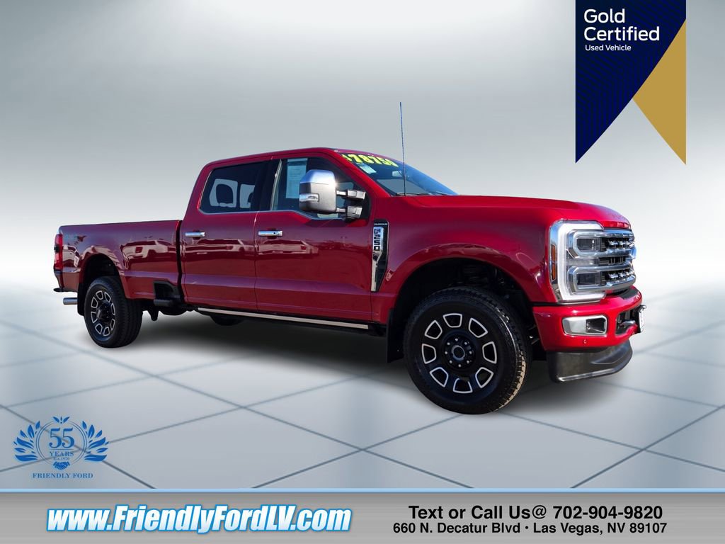 Certified 2024 Ford F250 Platinum