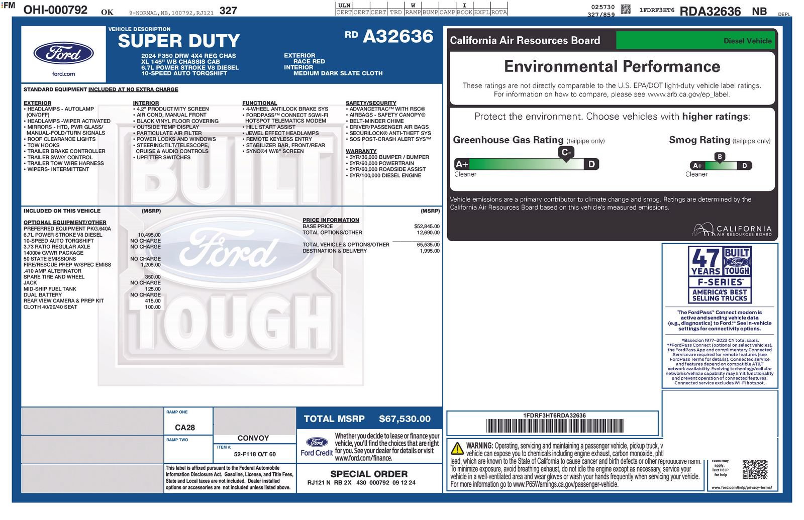 Certified 2024 Ford F350 XL AWD/4WD image 13